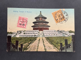 CHINE CPA De PEKING 1911 Pour Madagascar - Briefe U. Dokumente