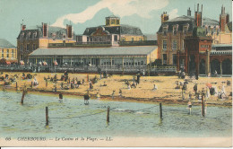 PC40205 Cherbourg. Le Casino Et La Plage. LL. No 66. B. Hopkins - World