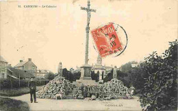 14 - Cabourg - Le Calvaire - Animée - Oblitération Ronde De 1910 - Correspondance - CPA - Voir Scans Recto-Verso - Cabourg