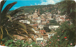 Mexique - Mexico - Taxco - Guerrero - Vista Panoramica De Taxco. Al Fondo Esta La Iglesia De Santa Prisca - Voir Timbre  - Mexiko