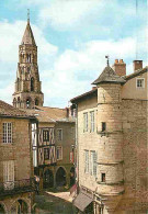 87 - Saint Léonard De Noblat - Maison Du 16e Siècle Avec Tourelle D'angle - Clocher De L'Eglise - Flamme Postale De Limo - Saint Leonard De Noblat