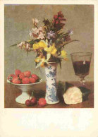 Art - Peinture - Théodore Fantin Latour - Nature Morte Dite De Fiançailles - CPM - Voir Scans Recto-Verso - Pintura & Cuadros