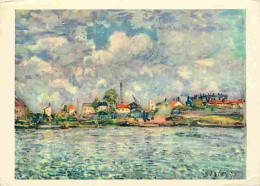 Art - Peinture - Alfred Sisley - Le Point Du Jour - CPM - Voir Scans Recto-Verso - Peintures & Tableaux