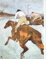 Art - Peinture - Henri De Toulouse Lautrec - Le Jockey - CPM - Voir Scans Recto-Verso - Pintura & Cuadros