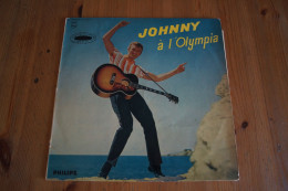JOHNNY HALLYDAY A L OLYMPIA LP BIEM 1962 VALEUR+ VARIANTE - Rock