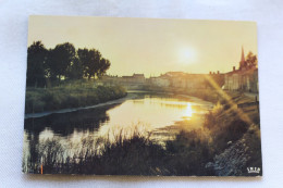 M981, Cpm 1971, Coucher De Soleil Sur Arçais, Deux Sèvres 79 - Autres & Non Classés