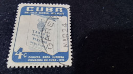 CUBA- 1960--70-  4  C.    DAMGALI - Gebraucht