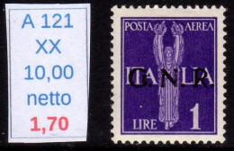 Imperiale Lire 1 Posta Aerea - Mint/hinged