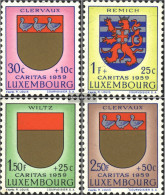 Luxembourg 612-615 Unmounted Mint / Never Hinged 1959 Luxembourg Crest - Neufs