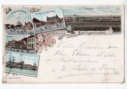 23 - Gruss Aus HEILIGENHAFEN * Litho* *1899* - Heiligenhafen