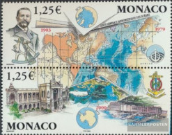 Monaco 2645-2646 Couple (complete Issue) Unmounted Mint / Never Hinged 2003 100 Years GEBCO - Neufs