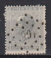 BelgiqueCOB N° 17A Oblitéré - 1865-1866 Profil Gauche