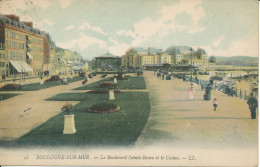 PC38191 Boulogne Sur Mer. Le Boulevard Sainte Beuve Et Le Casino. LL. No 22. 190 - Mundo