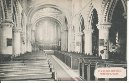 PC36209 Wimborne Minster. Interior East. Tilley - Wereld