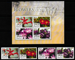 MALDIVES  2006  MNH  "FLOWERS" - Otros & Sin Clasificación