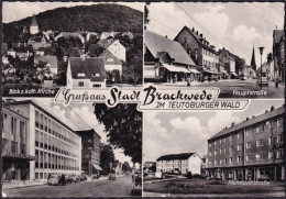 AK Brackwede, Hauptstraße, Hermannstraße, Sparkasse, Gelaufen 1968 - Bielefeld