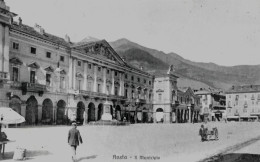 AOSTA -  IL  MUNICIPIO - 1927 - Aosta