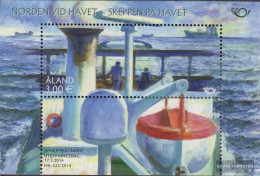 Finland - Aland Block13 (complete Issue) Unmounted Mint / Never Hinged 2014 Life On Sea - Aland