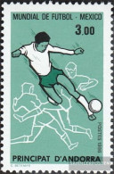 Andorra - French Post 371 (complete Issue) Unmounted Mint / Never Hinged 1986 Football - Carnets