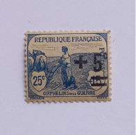 Timbre Neuf Au Profit Des Orphelins De La Guerre, 1922, N° 165 - Unused Stamps