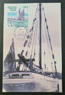 TAAF, T Numéro 642 Oblitéré De Kerguelen Le 1/1/2013 Sur Carte. - Storia Postale