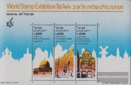 Israel Block28 Unmounted Mint / Never Hinged 1985 Stamp Exhibition - Unused Stamps (without Tabs)