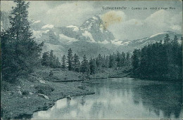 VALTOURNANCHE ( AOSTA ) CERVINO E LAGO BLEU - EDIZ. BRUNNER - 1920s (20493) - Altri & Non Classificati