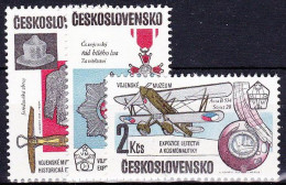 ** Tchécoslovaquie 1985 Mi 2802-4 (Yv 2620-2), (MNH)** - Neufs