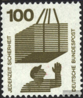 FRD (FR.Germany) 702A Rb With Red Counting Number Unmounted Mint / Never Hinged 1971 Accident Prevention - Nuovi