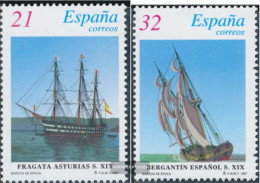 Spain 3318,3319 (complete Issue) Unmounted Mint / Never Hinged 1997 Vessels - Unused Stamps