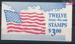 USA MH0-125 (kompl.Ausg.) Postfrisch 1988 Flagge (10348620 - Nuovi