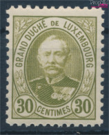 Luxemburg 61D Postfrisch 1891 Adolf (10362797 - 1891 Adolphe Voorzijde