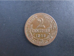 France: Pièce De 2 Centimes De 1913 - 2 Centimes