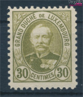 Luxemburg 61D Postfrisch 1891 Adolf (10363310 - 1891 Adolfo De Frente