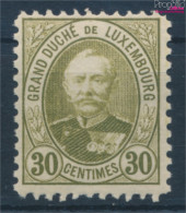 Luxemburg 61D Postfrisch 1891 Adolf (10363321 - 1891 Adolphe De Face