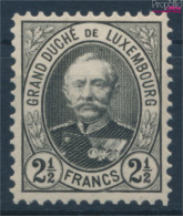 Luxemburg 65B Postfrisch 1891 Adolf (10363322 - 1891 Adolphe Voorzijde
