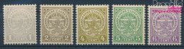 Luxemburg Postfrisch Wappen 1907 Wappen  (10363325 - 1907-24 Wapenschild
