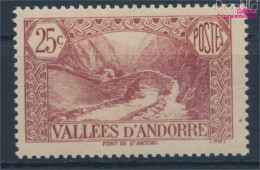 Andorra - Französische Post 56 Mit Falz 1937 Landschaften (10363029 - Unused Stamps