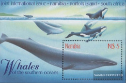 Namibia - Southwest Block46 (complete Issue) Unmounted Mint / Never Hinged 1998 Blauwal - Namibië (1990- ...)