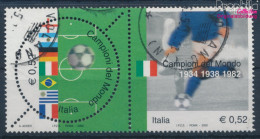Italien 2884-2885 Paar (kompl.Ausg.) Gestempelt 2002 Fußballweltmeister (10355532 - 2001-10: Oblitérés
