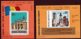 Roemenie Blokken Mi 174,175 Europa KSZE Postfris - Unused Stamps