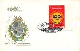 1989 Uruguay Armenian Organization HNCHAKIAN Armenia Mount Ararat Postmark - Uruguay