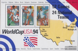U.S. Block33 (complete Issue) Unmounted Mint / Never Hinged 1994 Football WM - Nuovi