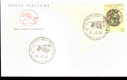 1993 BUSTA CON ANNULLO FDC  4° Centenario Della Fondazione Dell'accademia Nazionale Di San Luca. - Otros & Sin Clasificación