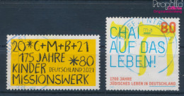 BRD 3582,3588 (kompl.Ausg.) Gestempelt 2021 Kindermisssionswerk, Jüdisches Lebe (10351943 - Used Stamps