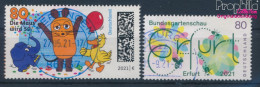 BRD 3596,3600 (kompl.Ausg.) Gestempelt 2021 Sendung Mit Der Maus, Gartenschau (10351940 - Used Stamps