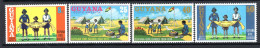 Guyana 1974 Girl Guides Golden Jubilee Set HM (SG 610-613) - Guyana (1966-...)