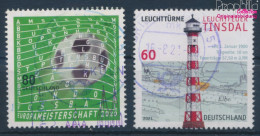 BRD 3611,3615 (kompl.Ausg.) Gestempelt 2021 Fußball-EM, Leuchtturm (10351933 - Used Stamps