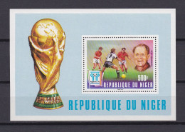 NIGER 1977 BLOC N°19 NEUF** FOOTBALL - Níger (1960-...)