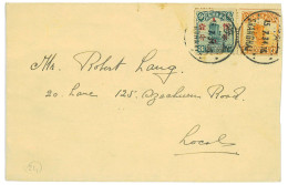 P2943 - CHINA , JUNK BOAT STAMPS IN LOCAL MAIL. SHANGAI 1934 - Covers & Documents